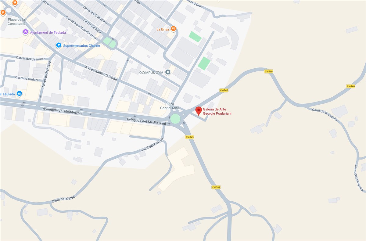 Gallery location — Teulada, Alicante